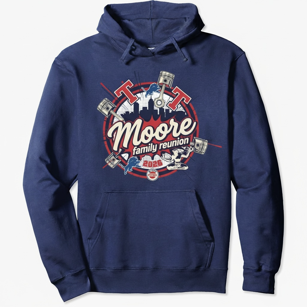 Family reunion hoodie style 1