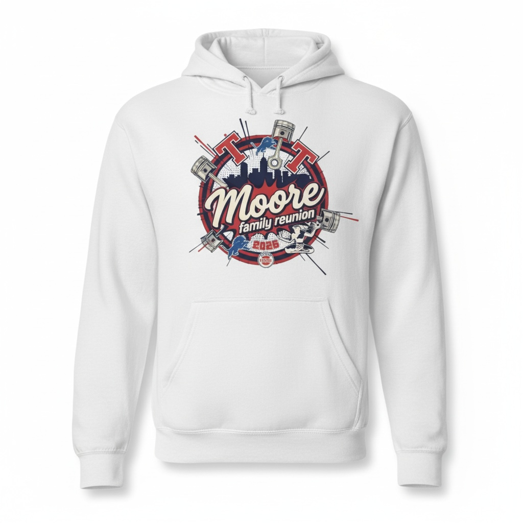 Family reunion hoodie style 1